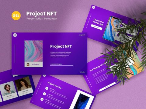 Project NFT - Creative Google Slides Template XKUZEQ9