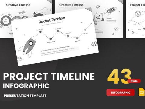 Project Timeline Doodle 1 Google Slides Template 2DEA3YU