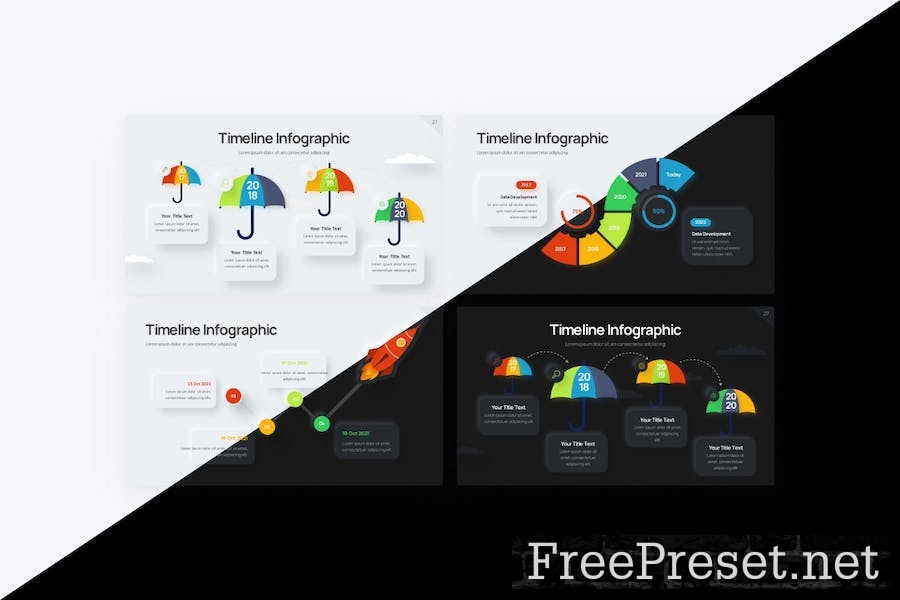 Project Timeline Neumorph 3 Google Slides Template WTCM2LB