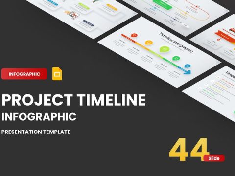 Project Timeline Neumorph 3 Google Slides Template WTCM2LB