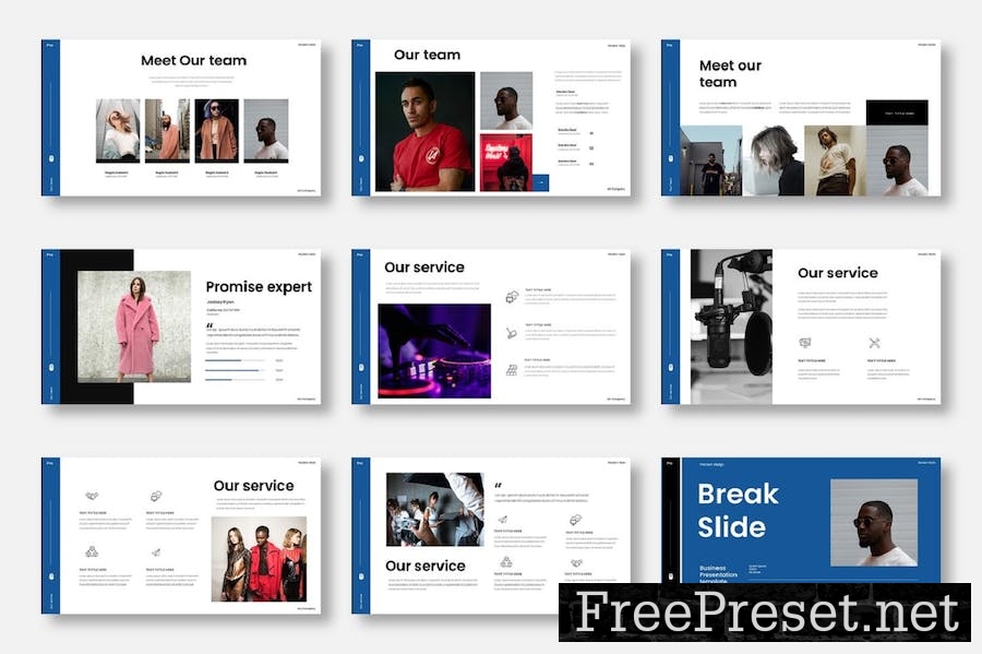 Promise - Business Google Slide Template HXXWK7Z