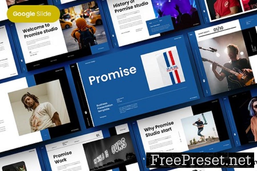 Promise - Business Google Slide Template HXXWK7Z