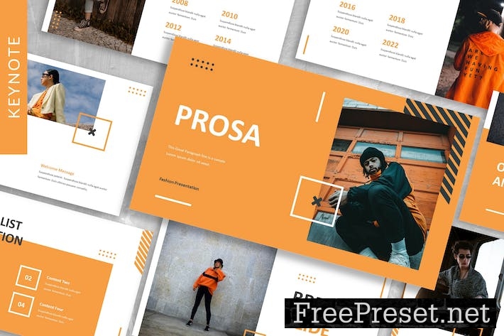 Prosa - Business Keynote Template N9DBPLL