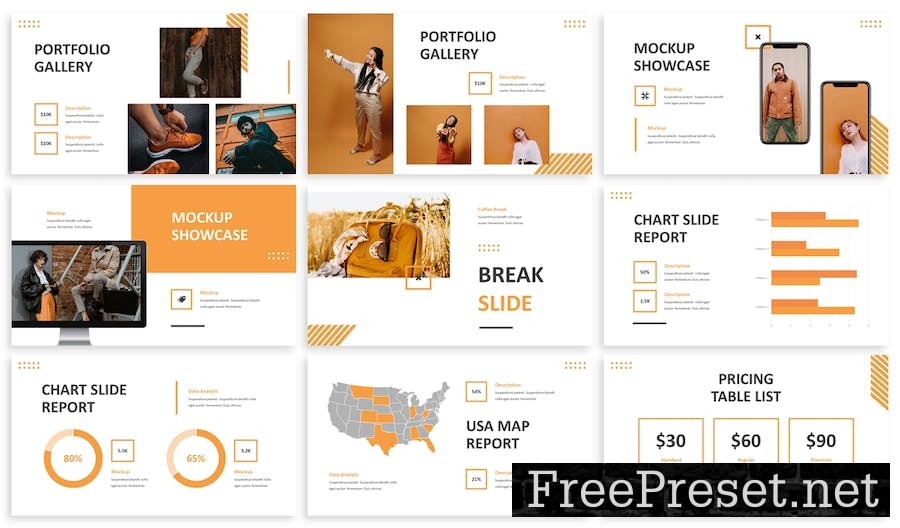 Prosa - Business Powerpoint Template 6U4K584