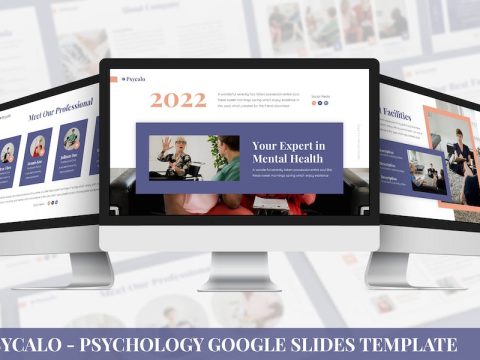 Psycalo - Psychology Google Slide Template PAXS2H7