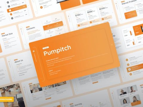 Pumpitch - Elevator Pitch Google Slides 537UV2H