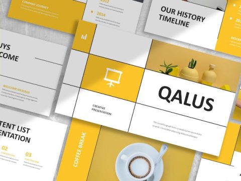 Qalus - Business Keynote Template TD2H3WJ