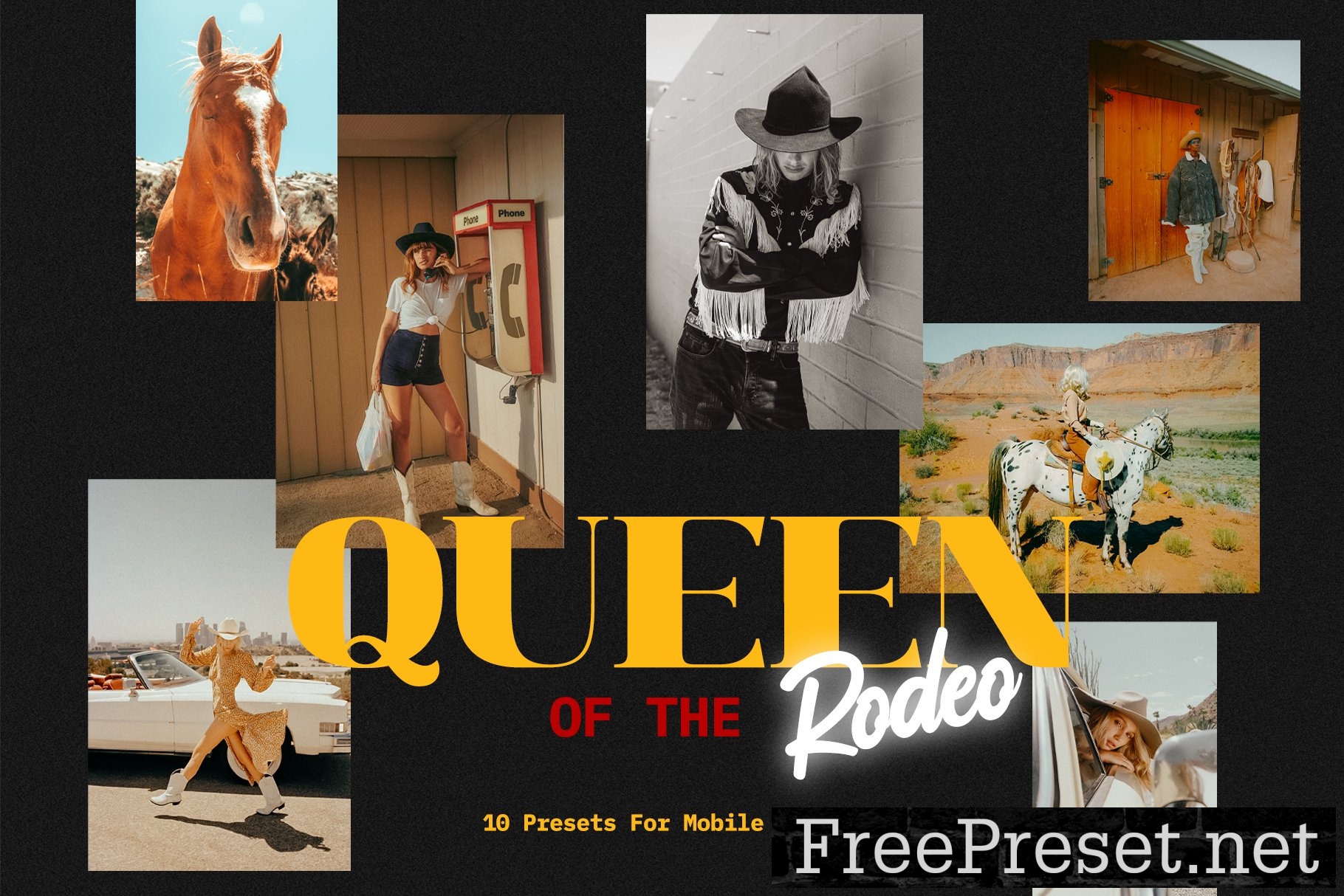 Queen Of The RODEO | Cowgirls Preset 7170060