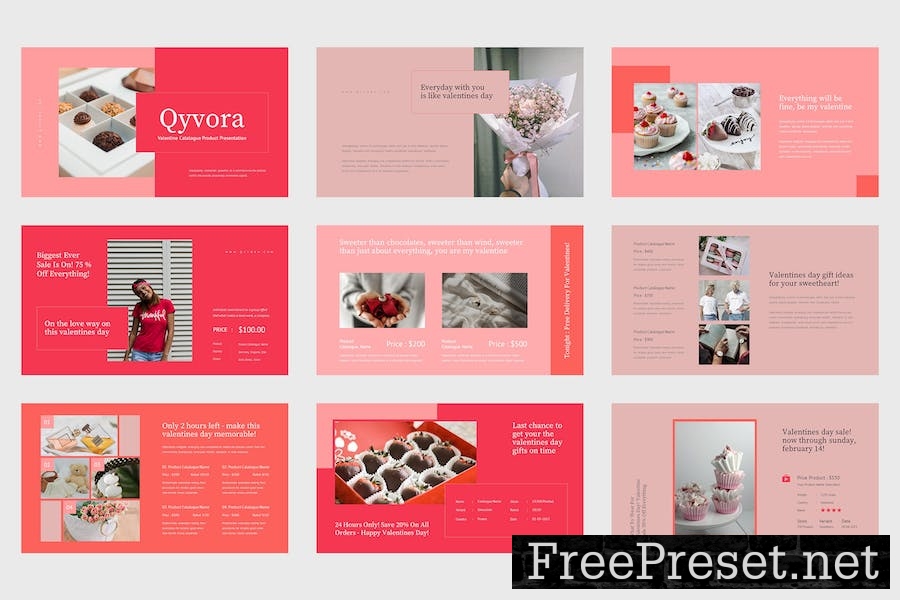 Qyvora - Valentine Catalogue Google Slides G6U6GY2