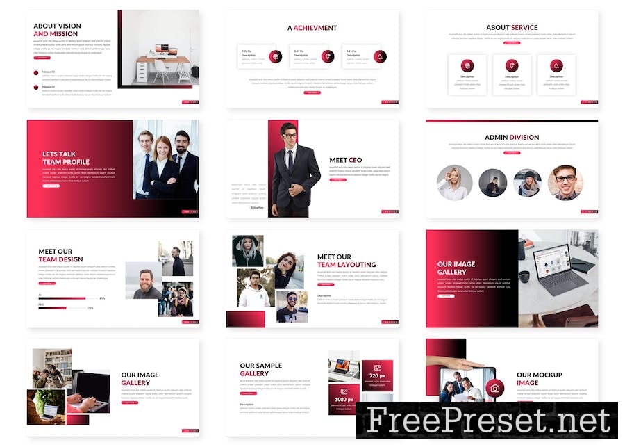 Ractice - Business Google Slides Template BZ78E8H