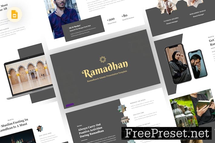 Ramadhan - Islamic Google Slides Template J58UZJF