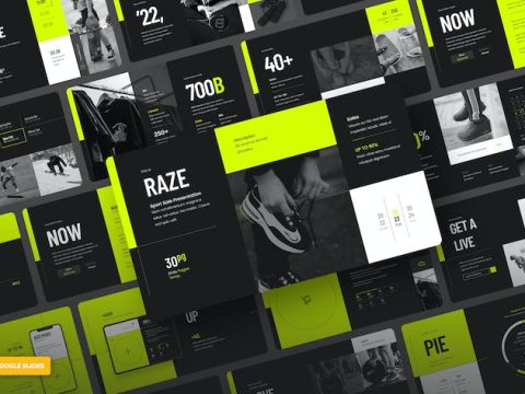 RAZE - Sport Gear Promotion Google Slides 2ULWA4B