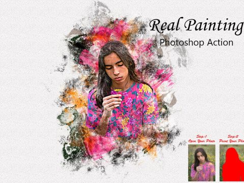 Real Painting Photoshop Action 10200932