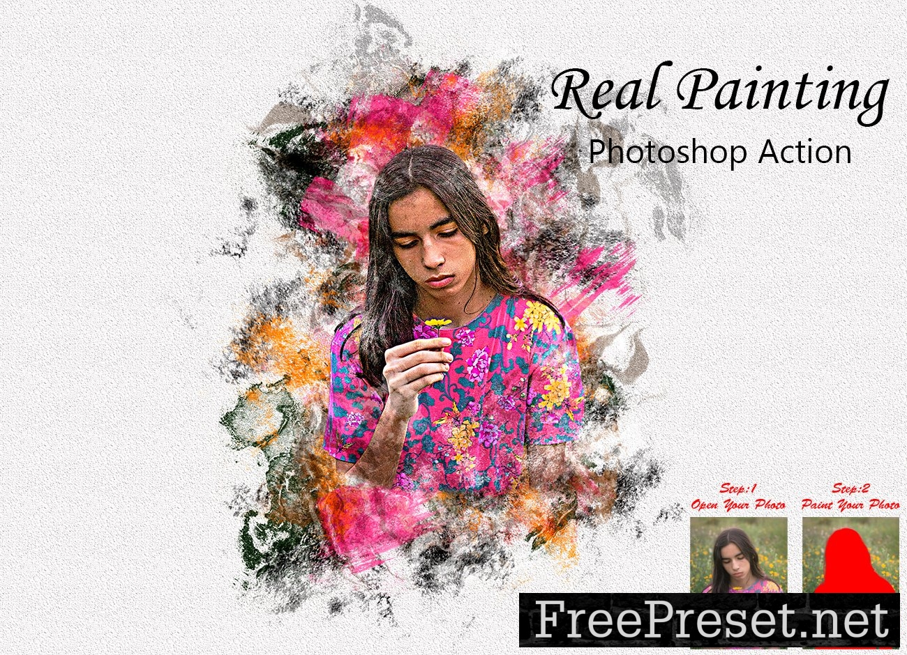 Real Painting Photoshop Action 10200932