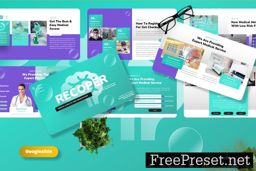 Recoper - Healthcare Googleslide Template RTQVQXK