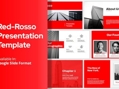 Red Rosso Presentation Template