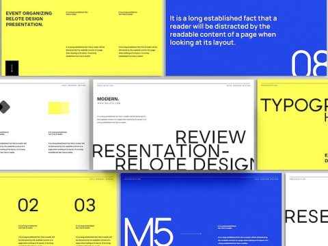 Relote - Brand Guideline Keynote Template GSYS6WZ