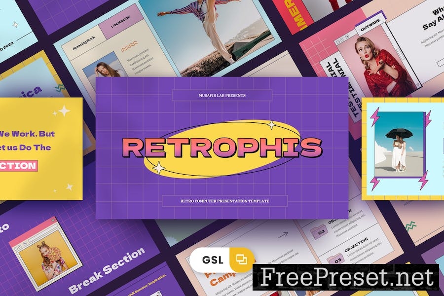 Retrophis - Google Slides Template 86ER74T