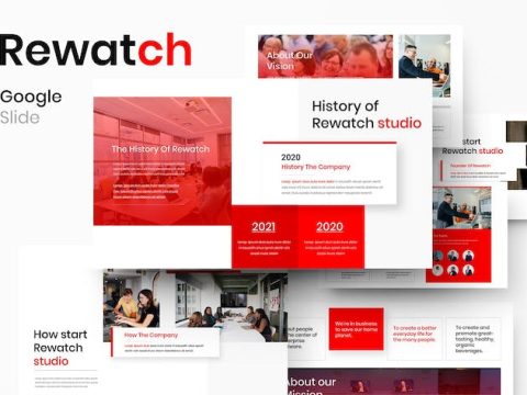 Rewatch - Business Google Slide Template HM2R832