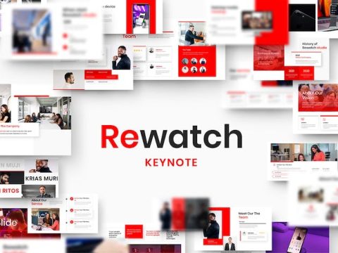 Rewatch – Business Keynote Template BJMQVE3