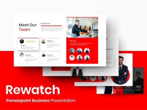 Rewatch – Business PowerPoint Template MD45FCG