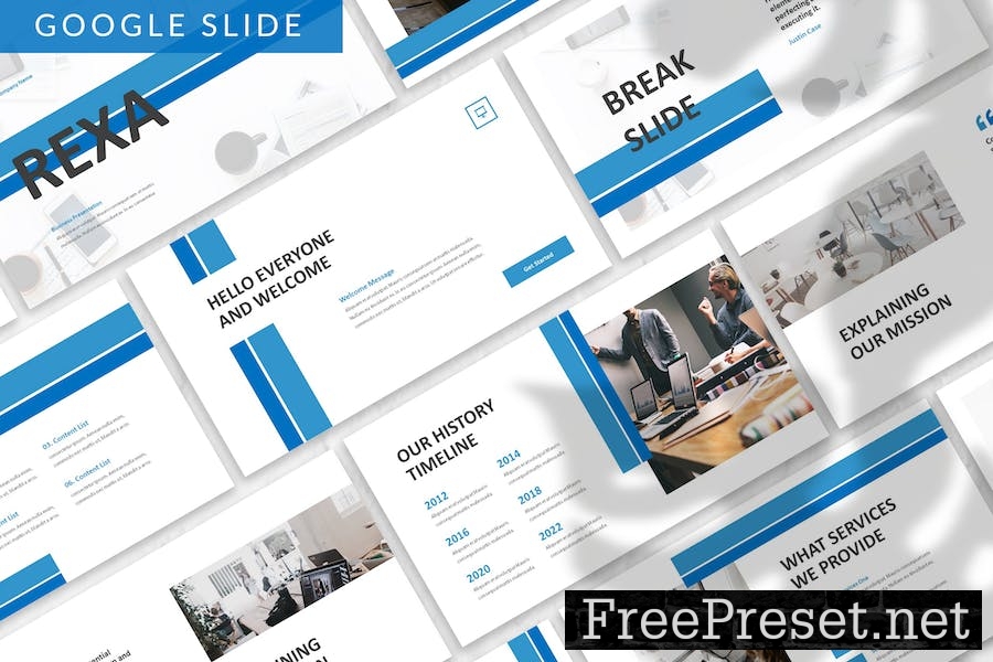 Rexa - Business Google Slide Template YX8FBY9