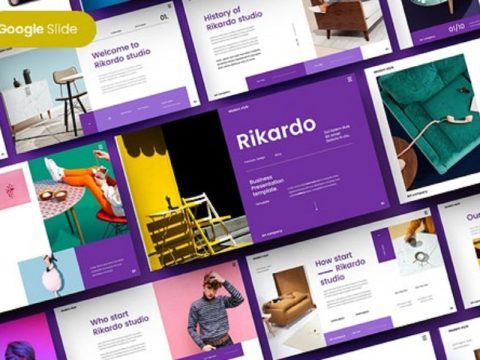 Rikardo - Business Google Slide Template JYF6TM3