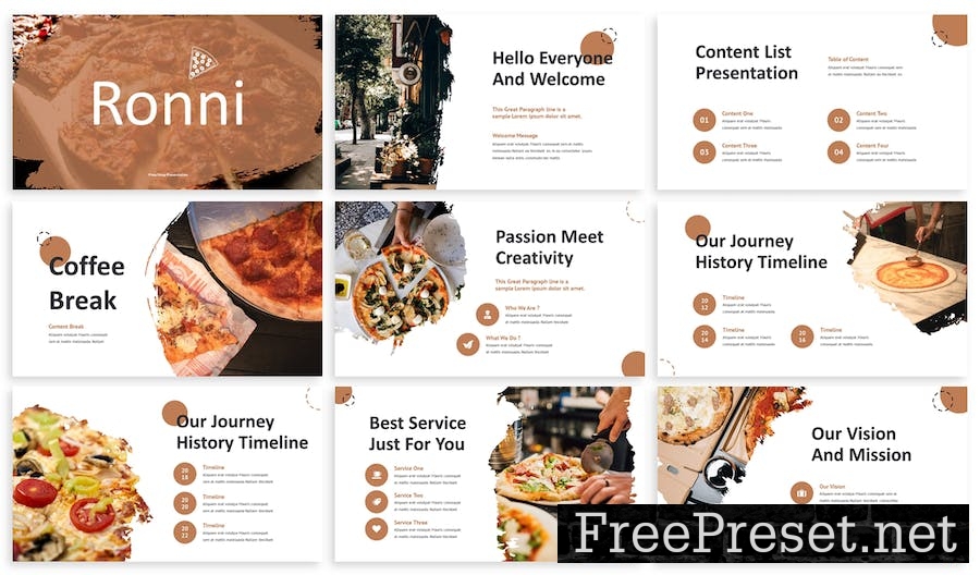 Ronni - Business Google Slide Template LSMWNCA