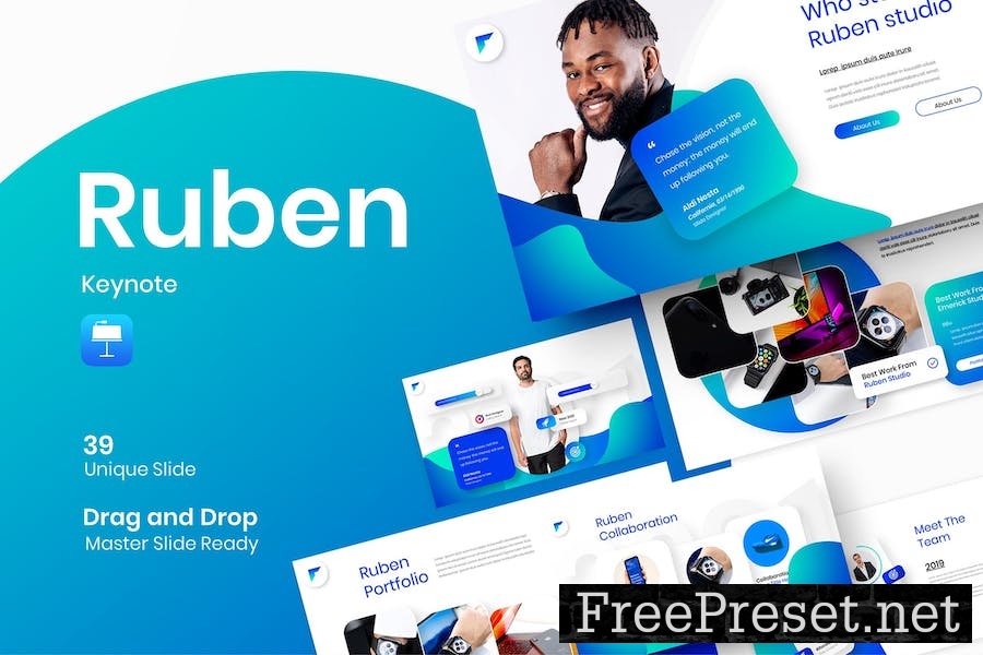 Ruben – Business Keynote Template