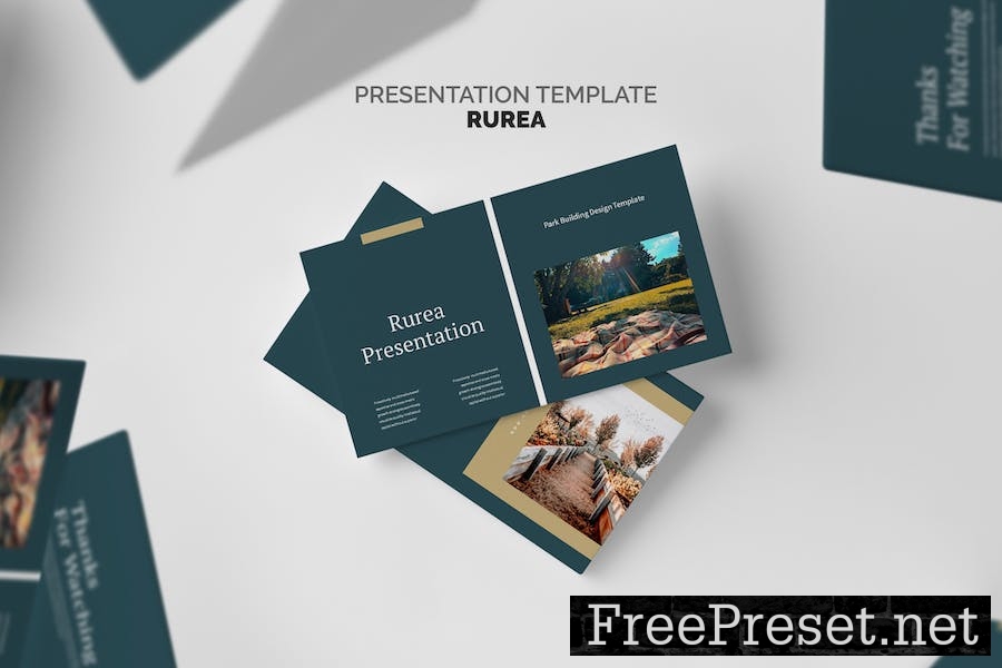 Rurea : Park Building Google Slides Template TQA4WWY