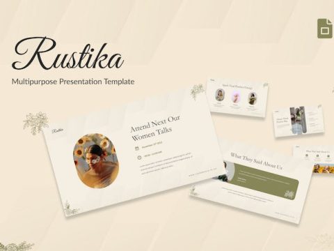 Rustika - Multipurpose Presentation Google Slides 5F45DK3