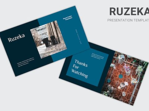 Ruzeka - Recycle Product Google Slides Template EWUXPKF