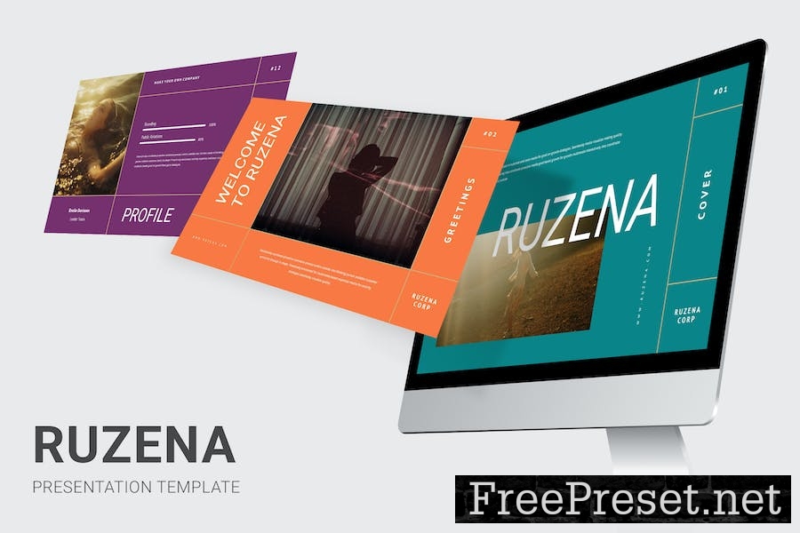 Ruzena - Multi Purposes Google Slides Template VF649PU