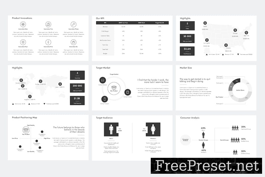 Sales Strategy Plan Google Slides NGHB3QX