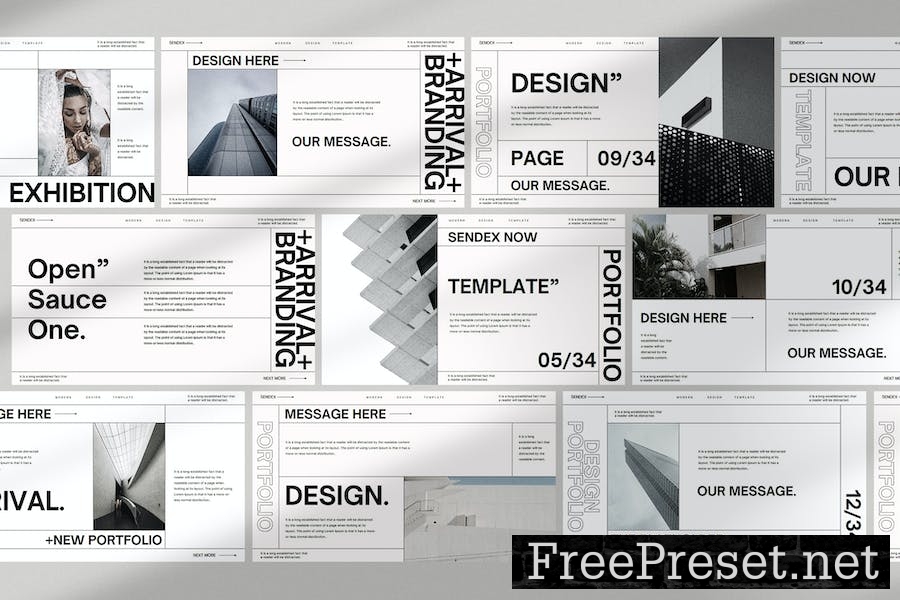 Sendex - Keynote Presentation Template HTFJL2Z