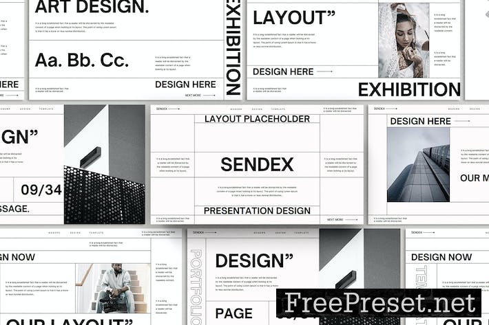 Sendex - Keynote Presentation Template HTFJL2Z