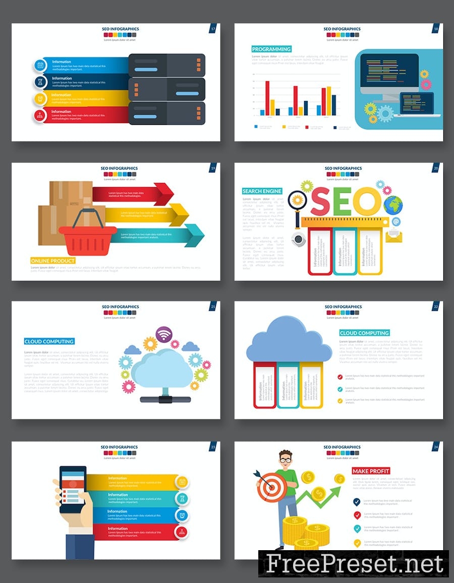 SEO Infographic Google Slides