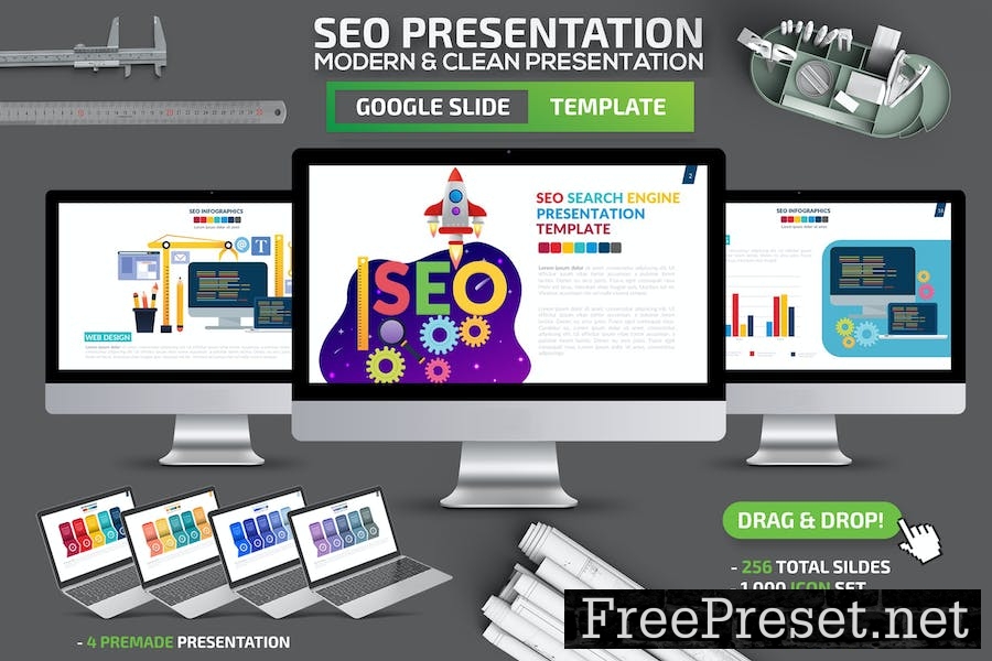 SEO Infographic Google Slides