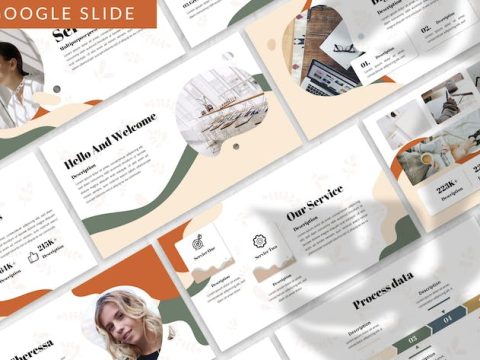 Serale - Creative Google Slide Template F6QSYM2