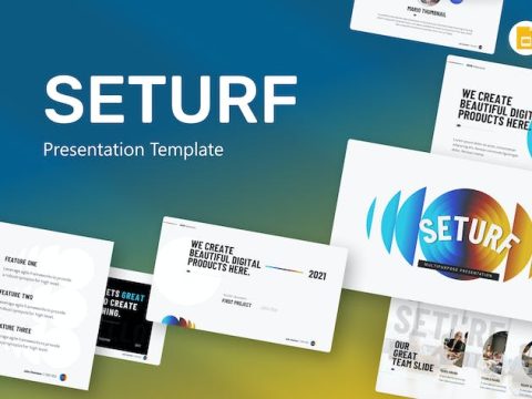 Seturf Multripurpose Google Slides Template CMYGVNX