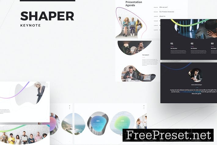 SHAPER Keynote Template 35V5VV