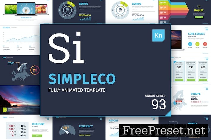 SIMPLECO: Keynote presentation template YG6HH5