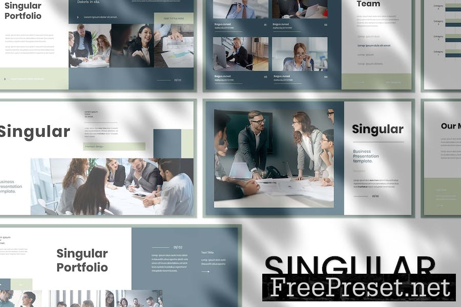 Singular - Business Presentation Google Slide S4Y4UPS