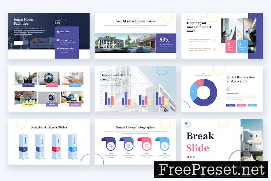 Smartio - Smart Home Automation Keynote Template HXXMJCF