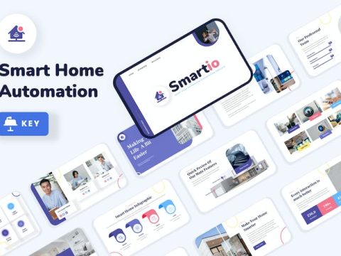 Smartio - Smart Home Automation Keynote Template HXXMJCF