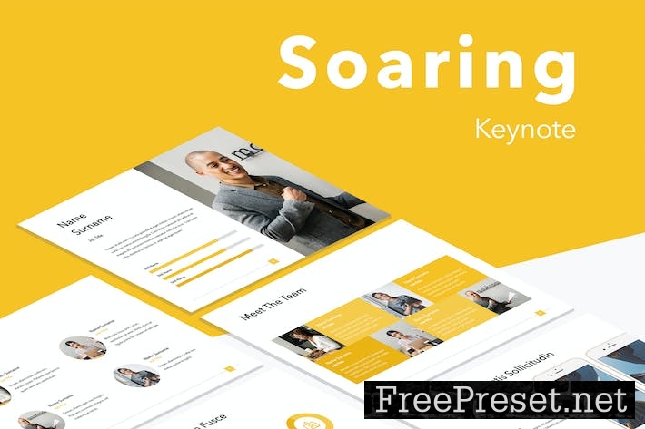 Soaring Keynote Template E8DRD2