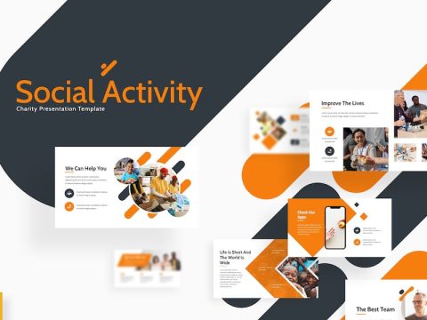 Social Activity - Google Slides Template 5U3TMJT