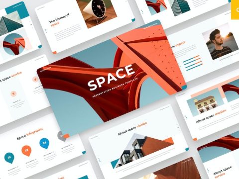 Space - Business Google Slides Template