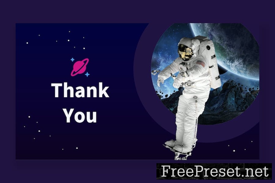 Spacy - Astronomy & Space Theme Keynote Template JCRJCAJ