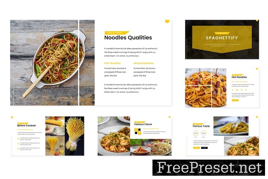 Spaghettify - Keynote Template WWCYJYA